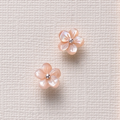 Blush Mother-of-Pearl Stud Earrings
