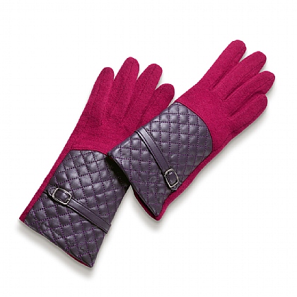 Got A Hold on Me Raspberry Pink Gloves
