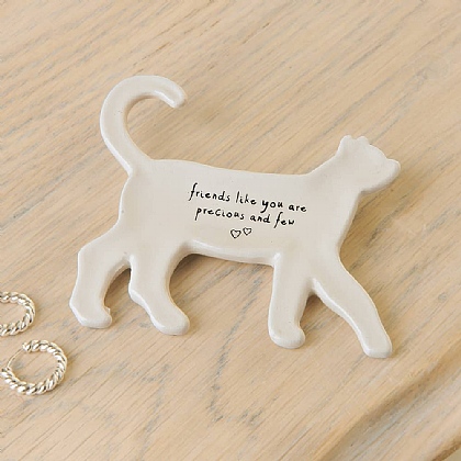 Curious Cat Trinket Dish