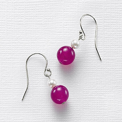 Play on Colour Agate Earrings