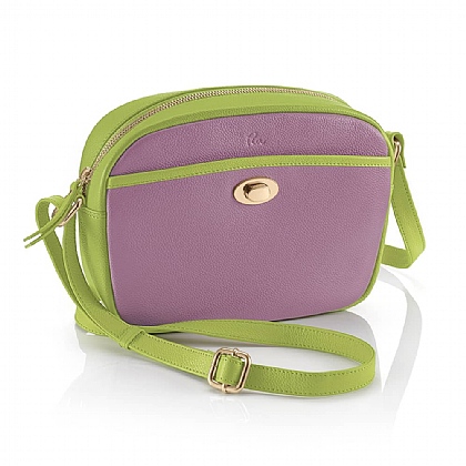 Get in the Groove Leather Cross-Body Bag