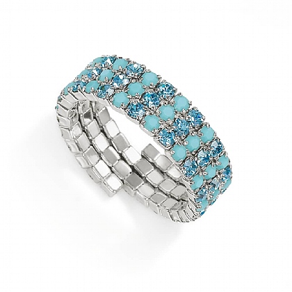 Aqua Awakening Crystal Ring