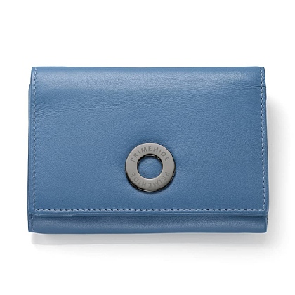 Drawn To Denim Leather Purse