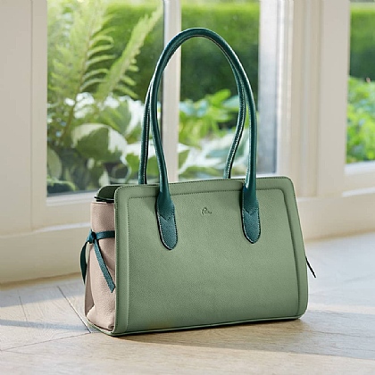 Aura of Elegance Leather Bag