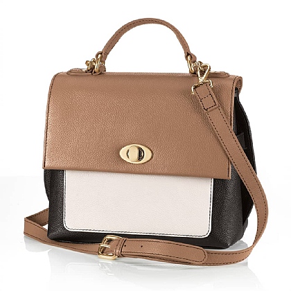 Uptown Chic Leather Bag