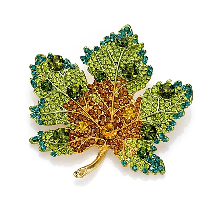 Turn a New Leaf Brooch