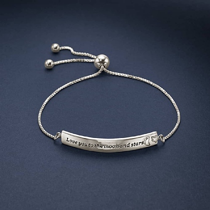 Written In The Stars Silver Bracelet