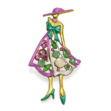 Always a Lady Brooch