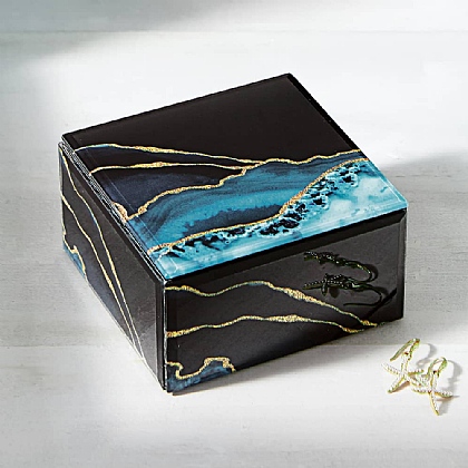 Of Sky &amp; Sea Glass Box