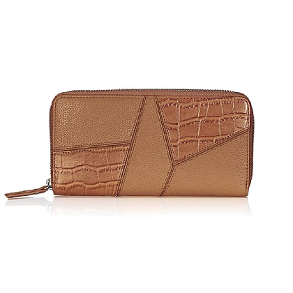 Taken with Tan Leather Purse