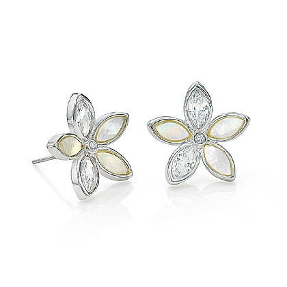 Pure Petals Stud Earrings
