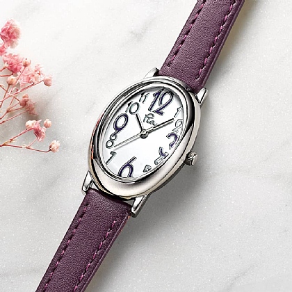 Time Will Tell Purple Watch