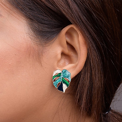 Jungle Joy Clip On Earrings