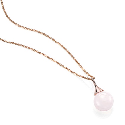 Sweet Sincerity Rose Quartz Pendant