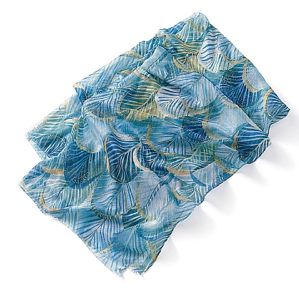 Gossamer Glow Blue Scarf