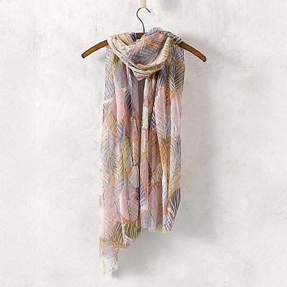 Gossamer Glow Pastel Scarf
