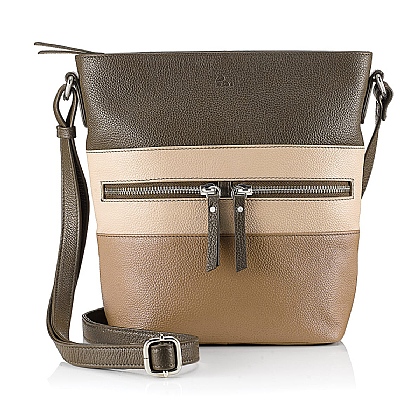 Coffee to Go Leather Cross-Body Bag
