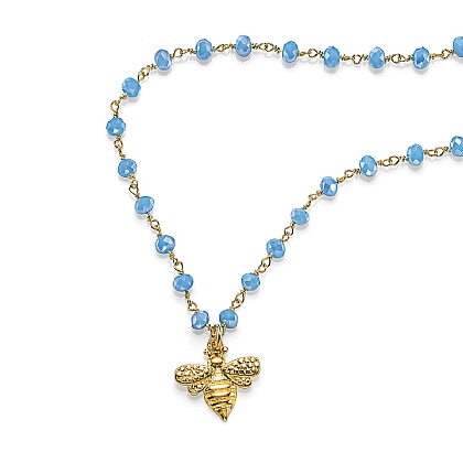 In the Eye of the Bee-Holder Pendant