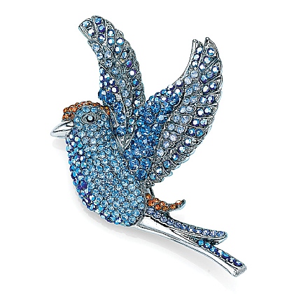 Fantasy in Flight Bird Brooch