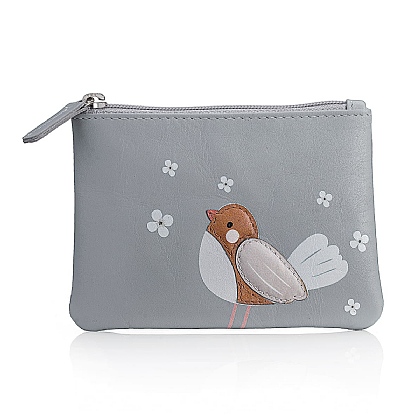 A Little Bird Told Me Leather Coin Purse
