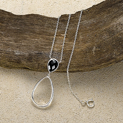 Moment of Clarity Jet Pendant