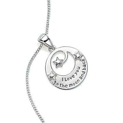 Written in the Stars Silver Pendant