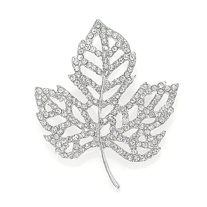Lacy Leaf Brooch