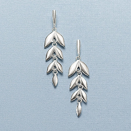 Nature's Song Silver Earrings
