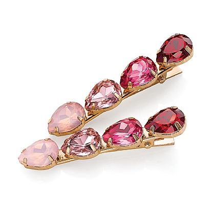 Pleasingly Pink Set of Hair Clips