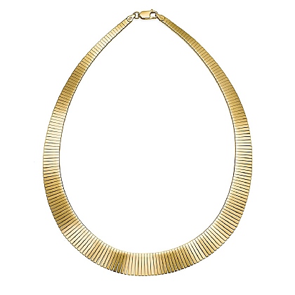 Pure Reflection Gold-plated Necklace