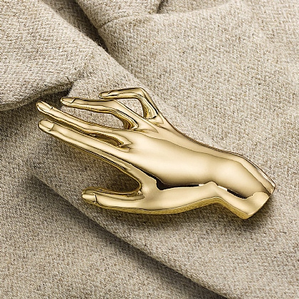 All In Hand Brooch