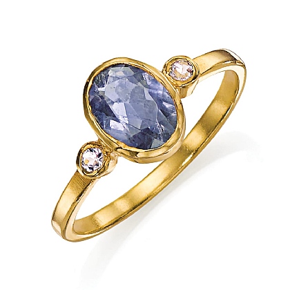 Inner Vision Iolite Ring