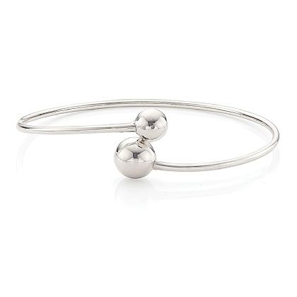 In Orbit Silver Bangle