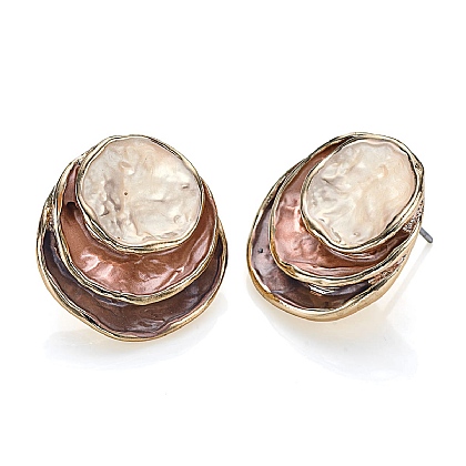 Earthy Ideals Stud Earrings