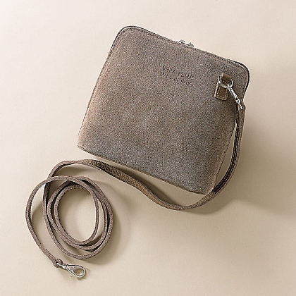 Best of Both Taupe Cross-Body Bag