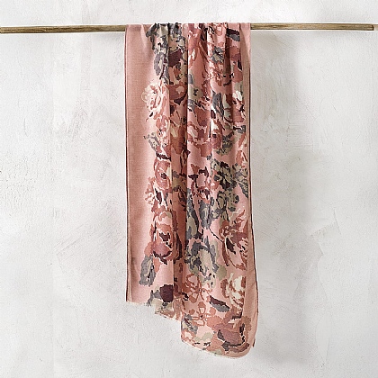 Romance in Rose Scarf